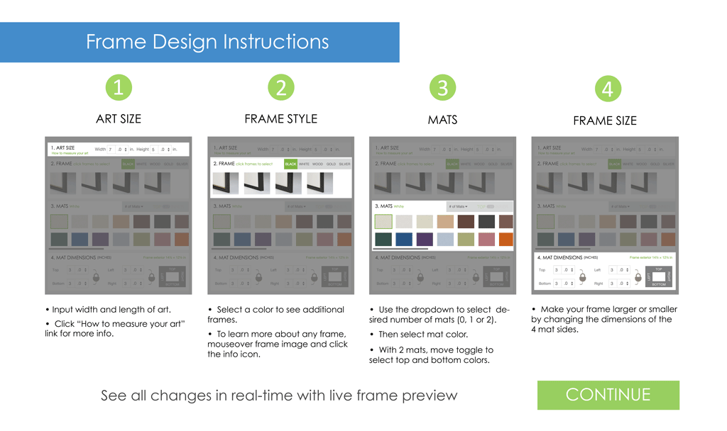 Frame Design Instructions