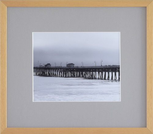 Natural frame with Porpoise mat